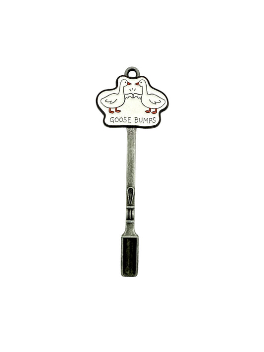 Goose Bumps Spoon Charm
